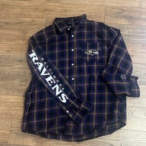 Baltimore Raven’s Men’s Flannel